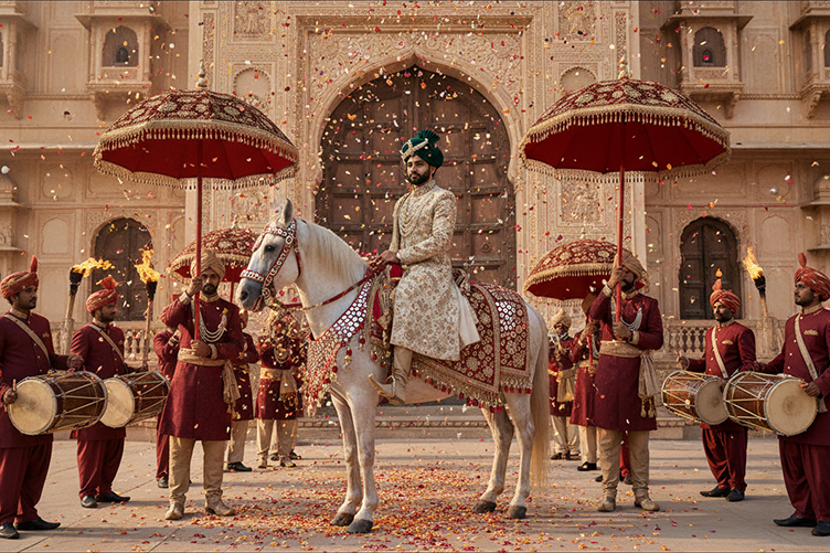 Royal Entry in Weddings
